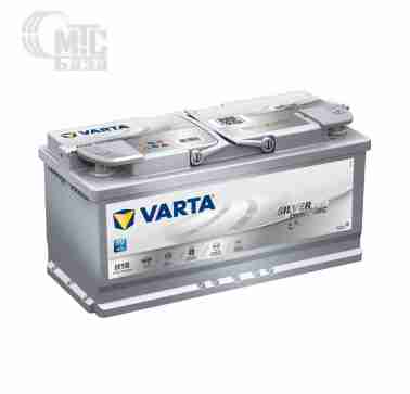 Аккумуляторы Аккумулятор Varta Silver Dynamic AGM/Start-Stop Plus AGM [605901095] 6СТ-105 Ач R EN950 А 393x175x190мм